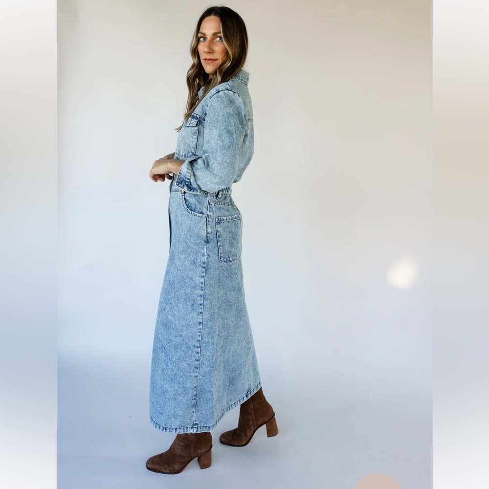 Denim dress - Picture 3 of 4